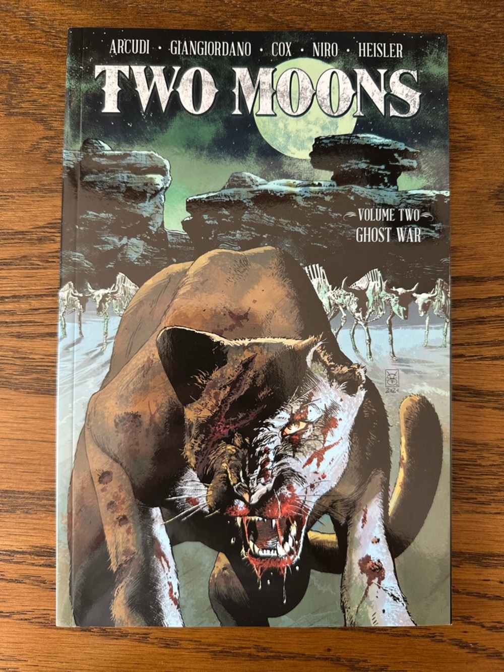 Two Moons Volume Two: Ghost War Graphic Novel